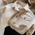 Spring Korean version of retro Joker foreign style shirt